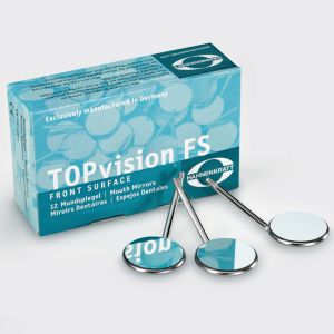Lusterka rodowane płaskie TOPVision FS #5 12szt